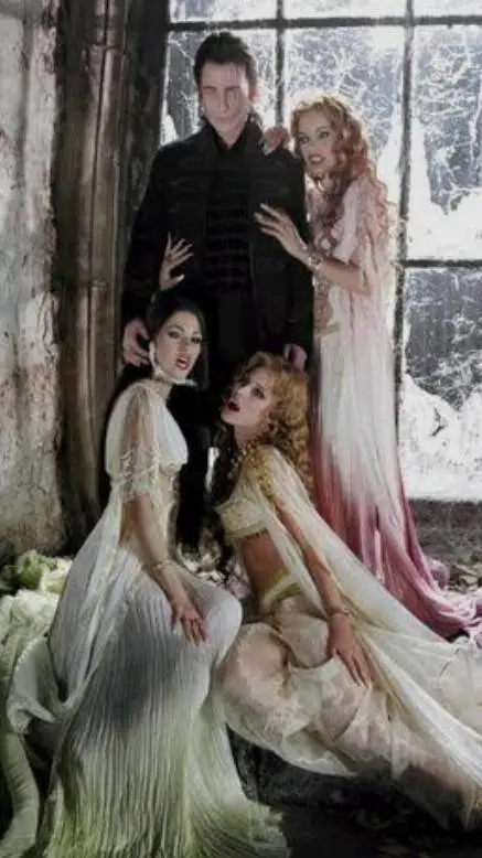 ai character: vampire brides background