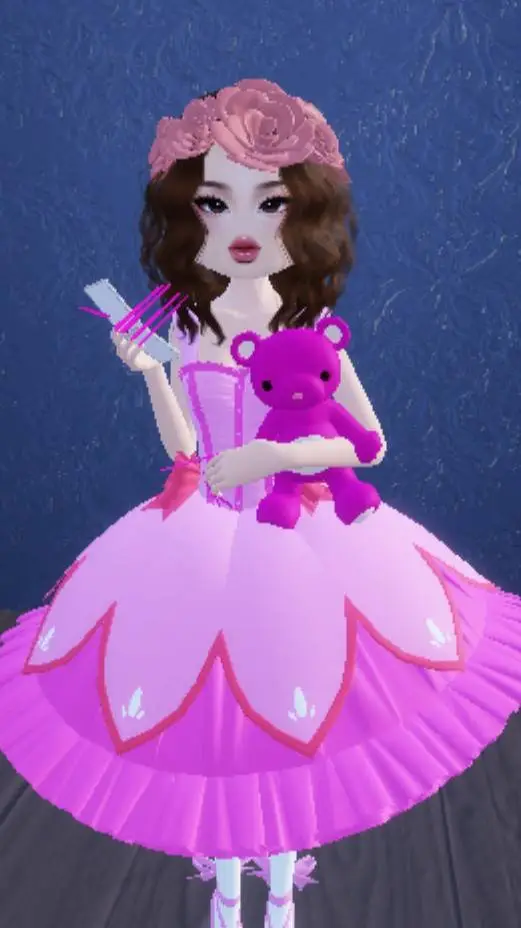 ai character: DRESS TO IMPRESS  background