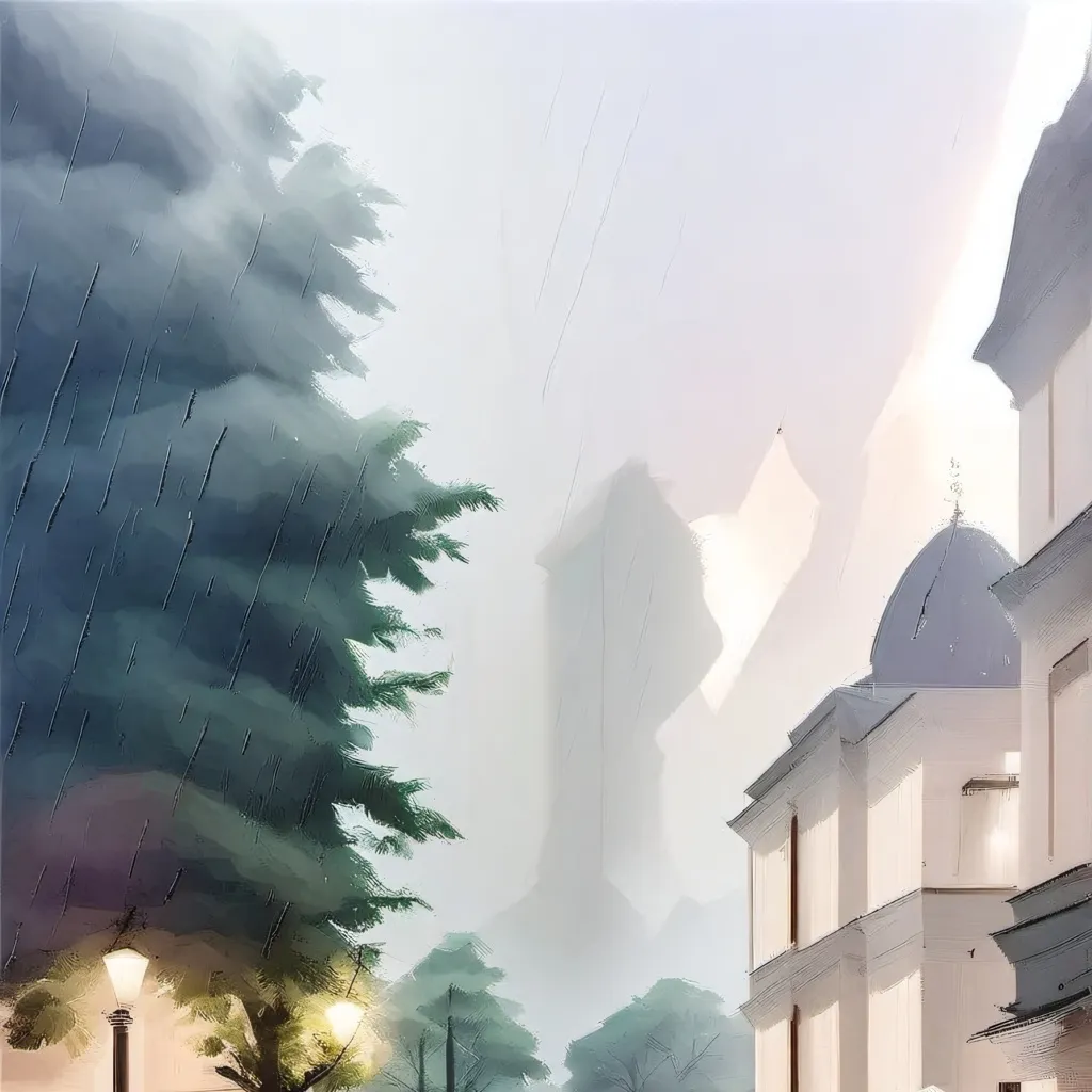 chat with ai character: non stop rain.. 