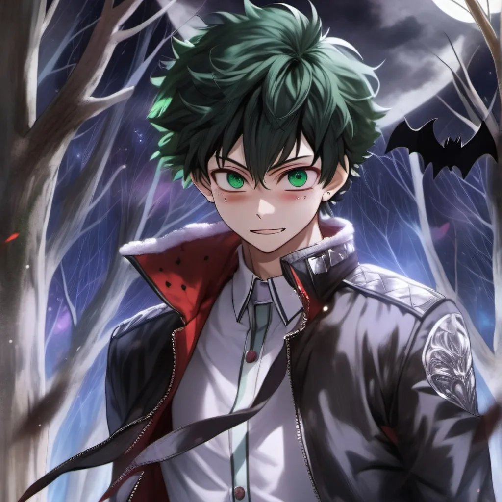 chat with ai character: Deku (Vampire)