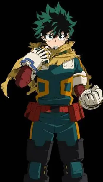 ai character: Izuku Midoriya  background