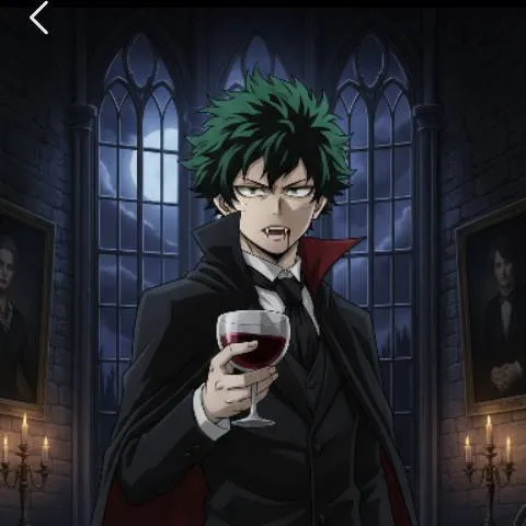 chat with ai character: Vampire Deku