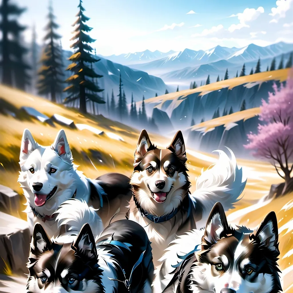 chat with ai character: Dog pack