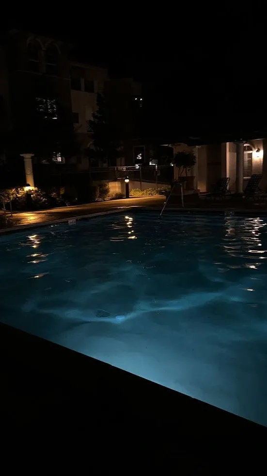 ai character: Pool party background