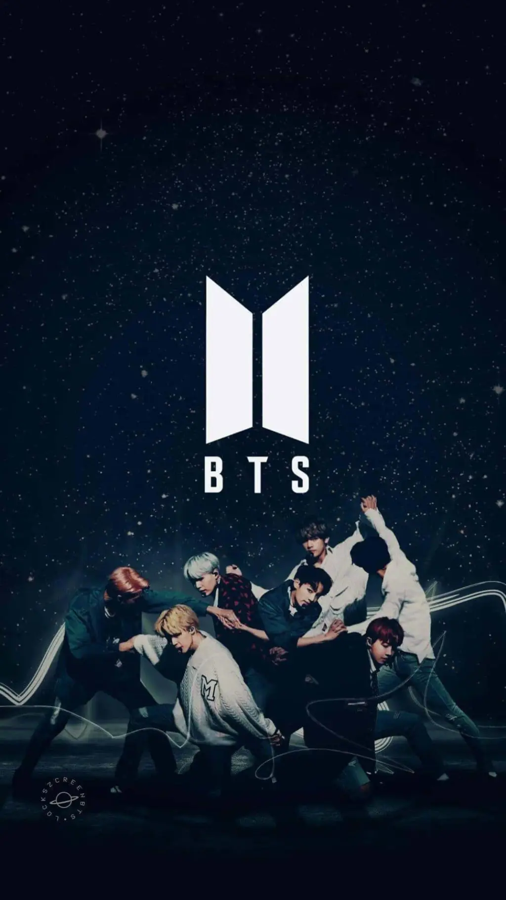 ai character: BTS background