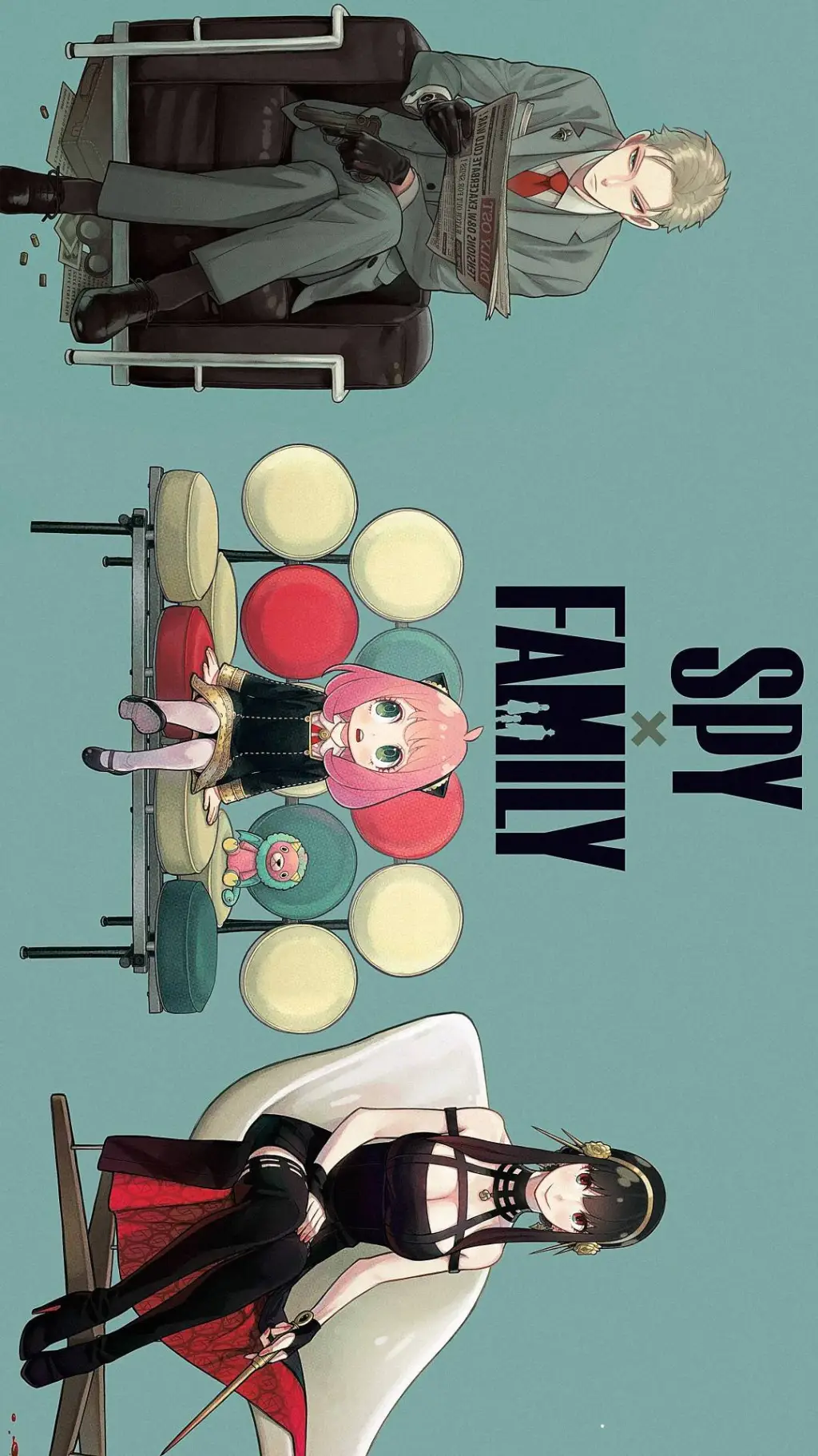 ai character: SPY x FAMILY  background