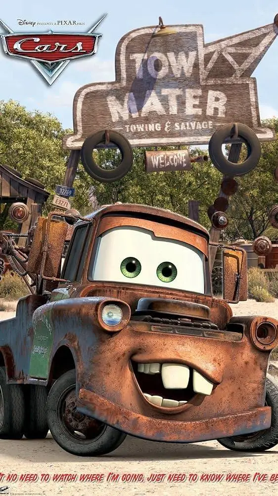 ai character: Tow Mater background