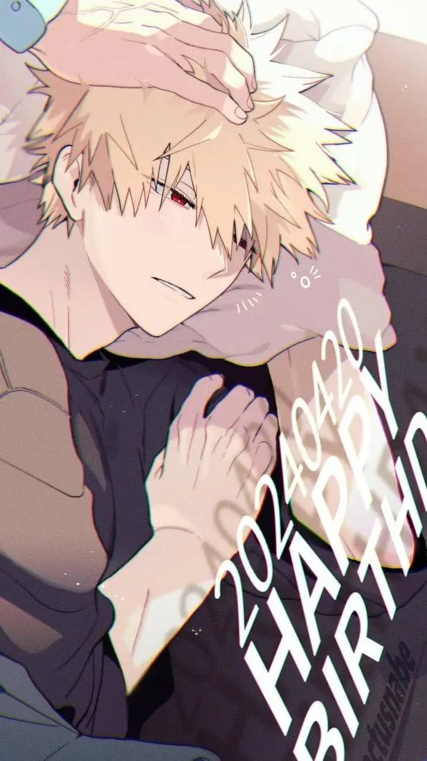 ai character: Bakugo's Birthday! background