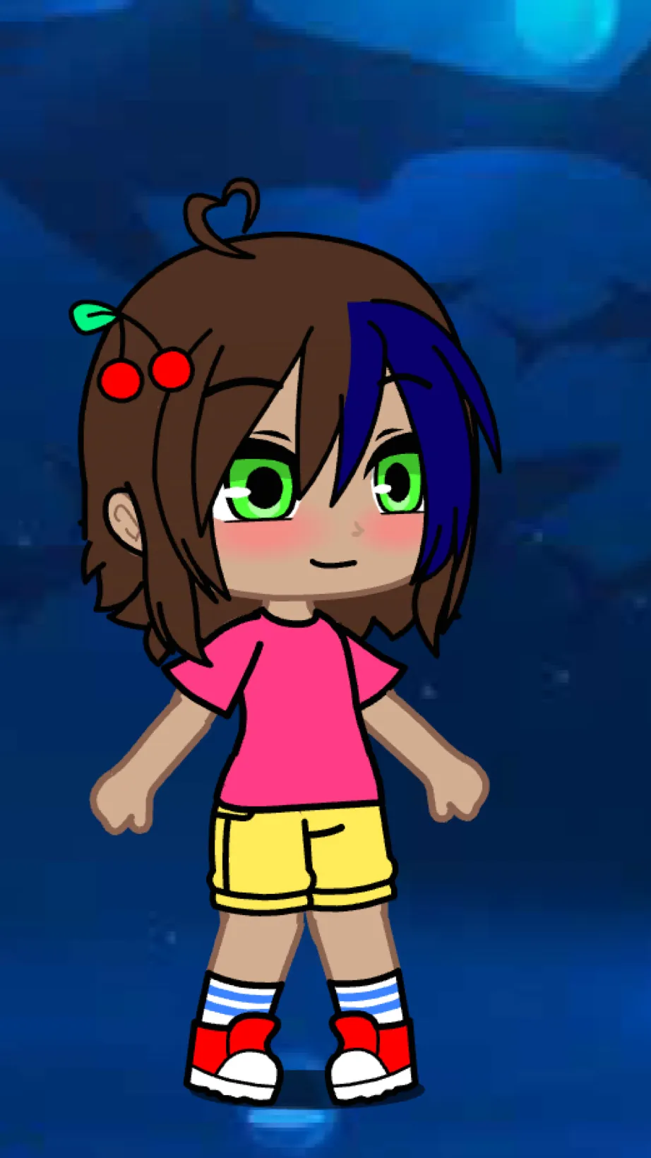 ai character: Lightning ￼ background
