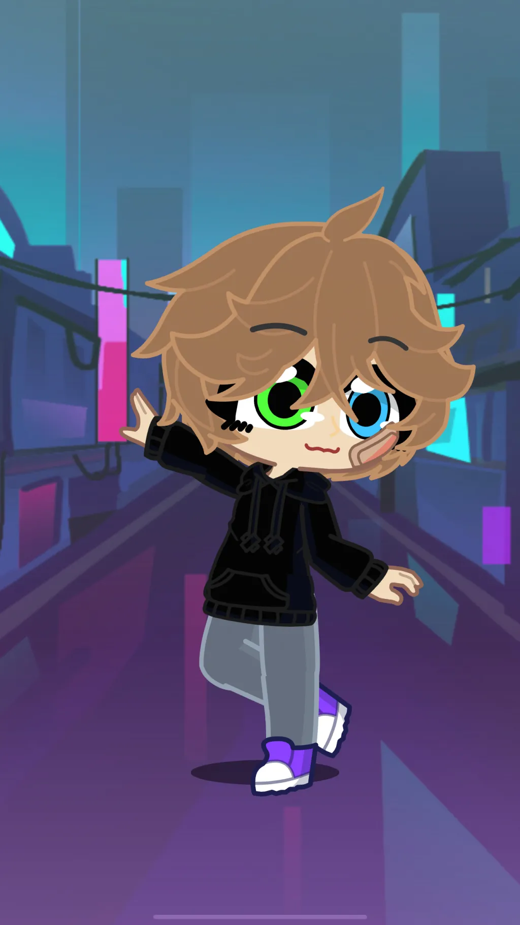 ai character: Itsuki  background