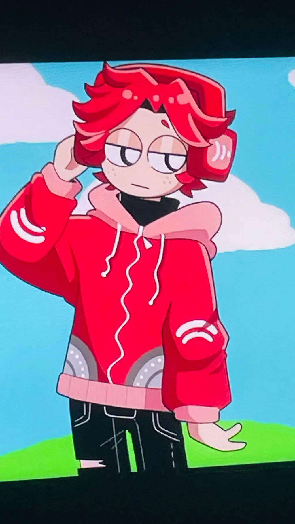 ai character: Human Tele background