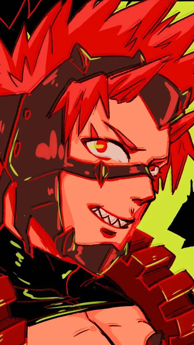 ai character: Eijirou kirishima  background