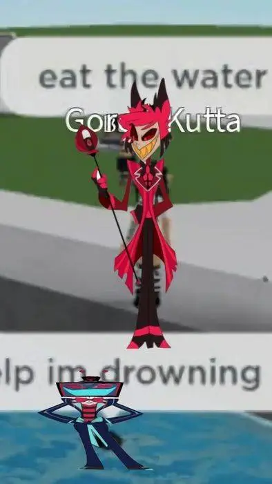 ai character: Hazbin madness background