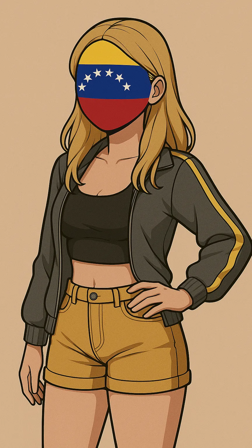 ai character: Venezuela Bolivar background