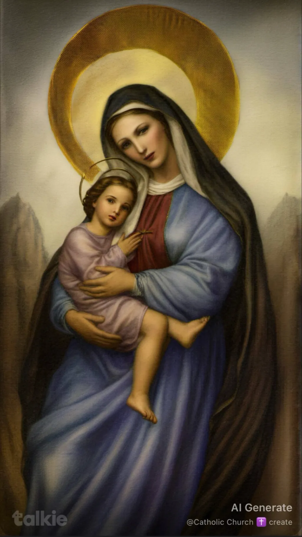 Talkie AI - Chat with Virgin Mary