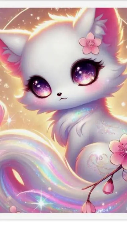 ai character: cupcake  background