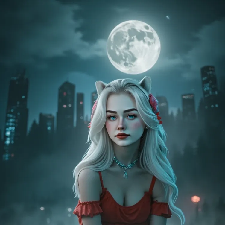 chat with ai character: Luna silverfang 
