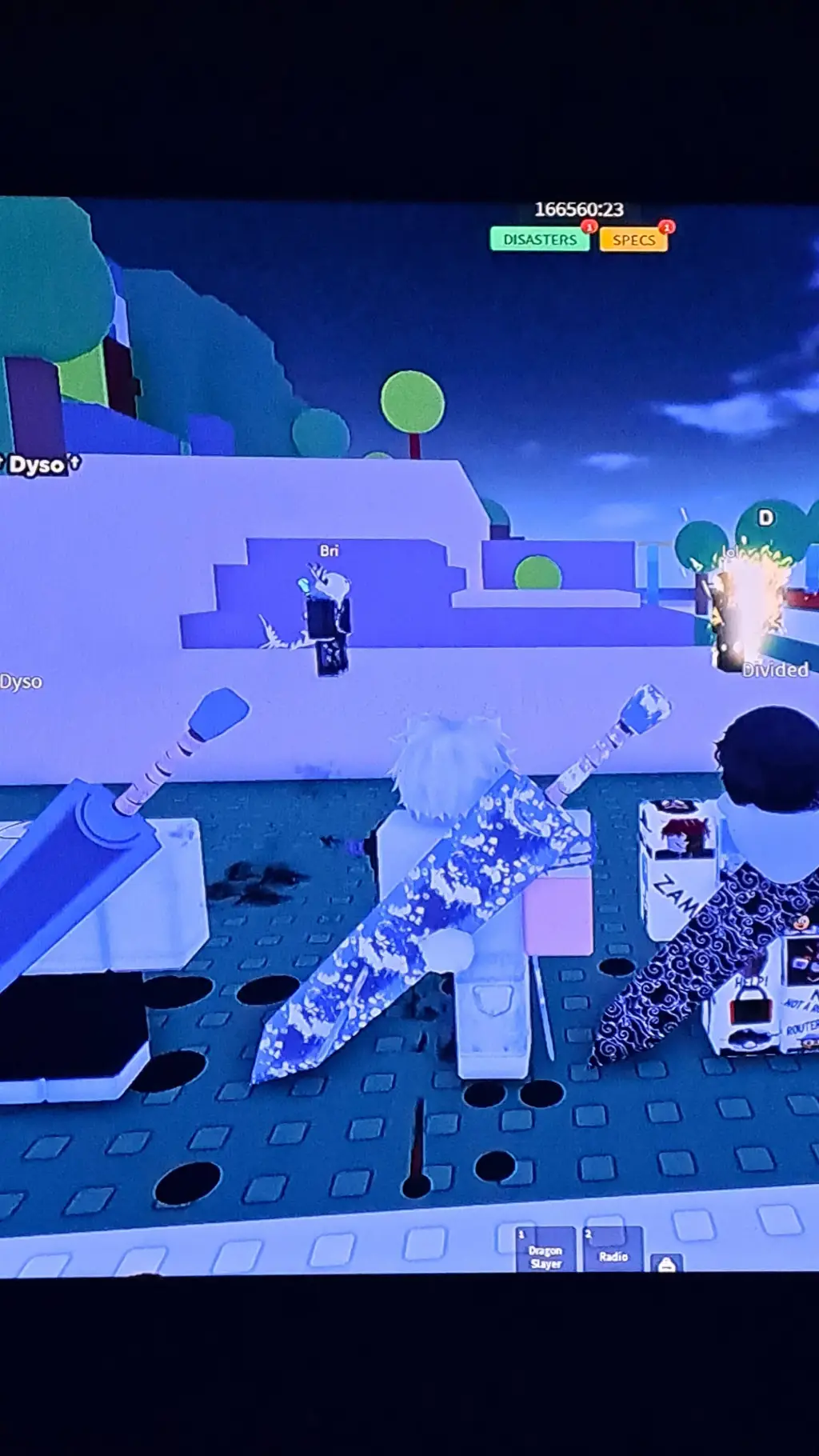 ai character: DBD combat warrior background