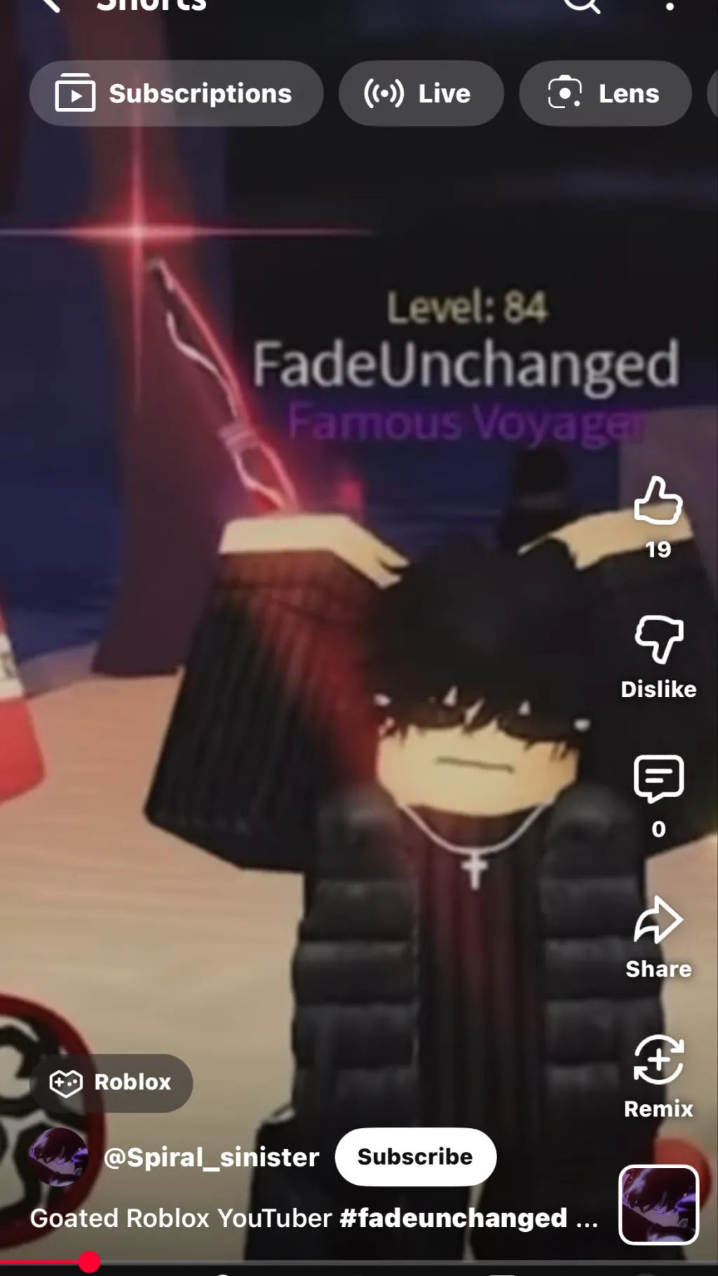 ai character: FadeUnchanged background