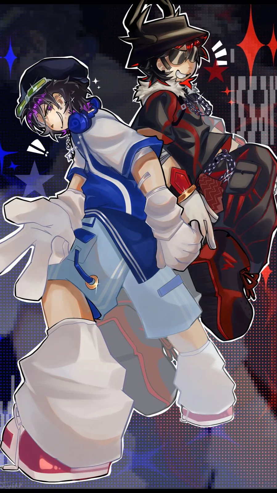 ai character: Divided Adventure2 background