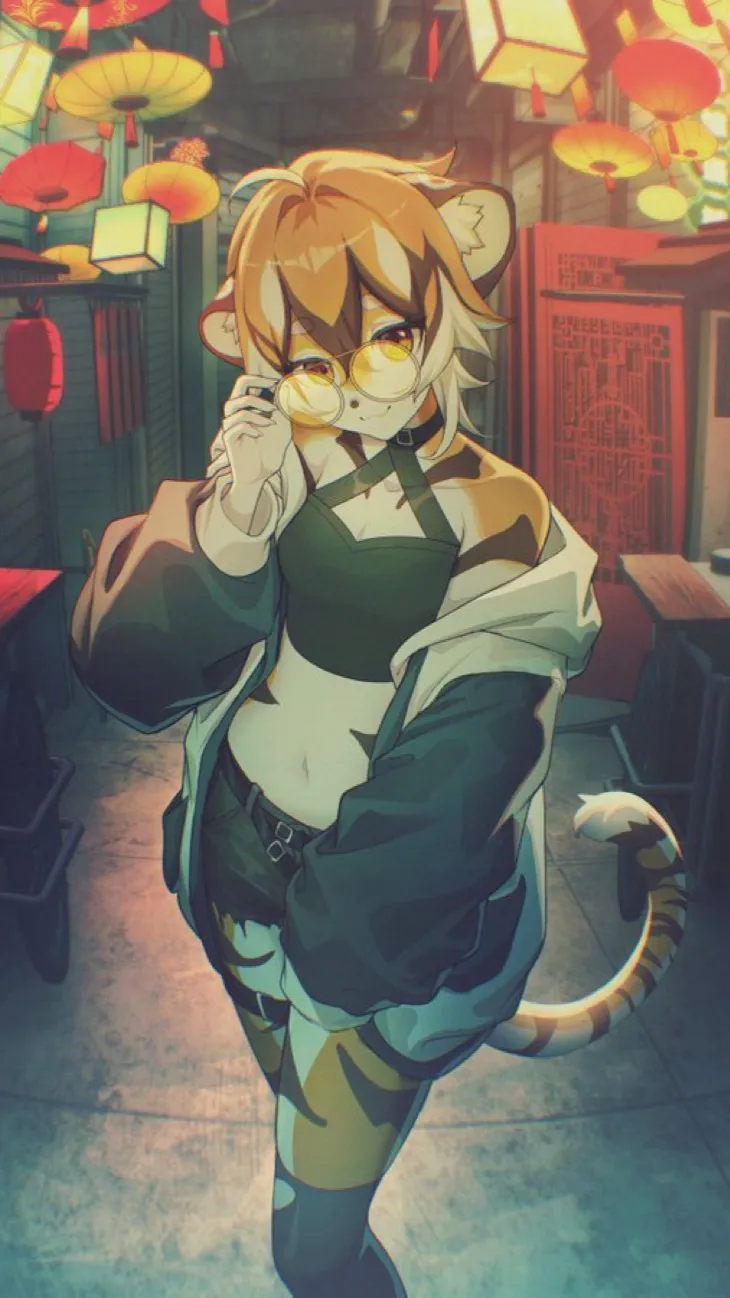 ai character: Tiffany background