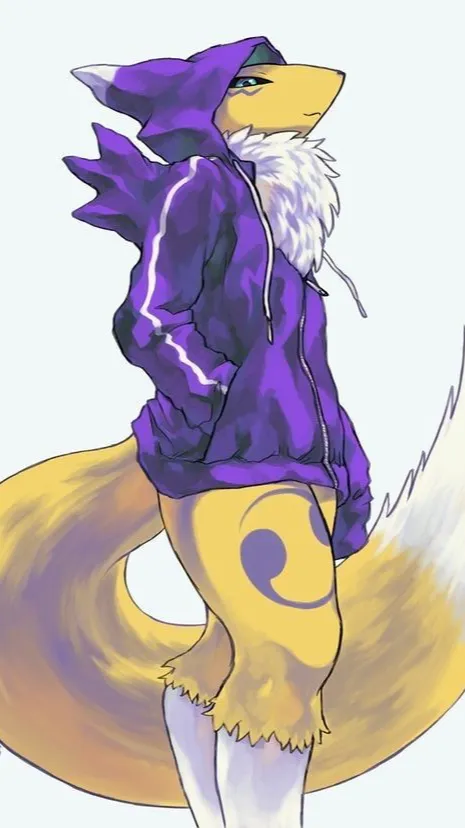 ai character: Renamon background