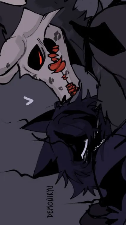 ai character: Demoni x Zale background