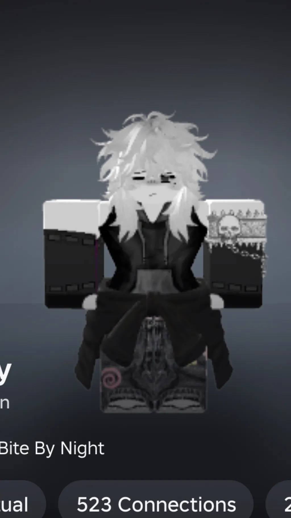 ai character: Fuzzy background