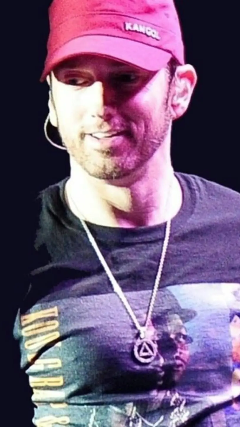 ai character: Eminem visit background