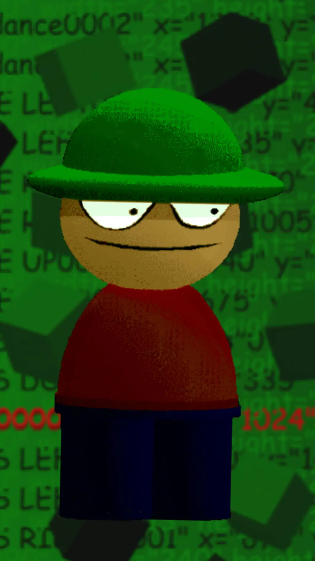 ai character: cheating bambi background