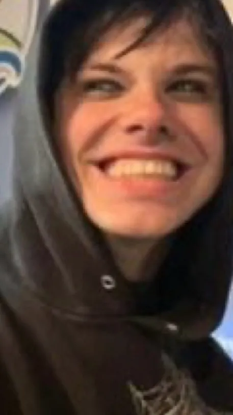 ai character: yungblud/ dom background