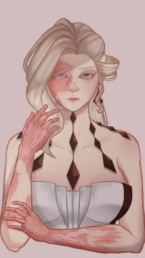 ai character: Vivian  background