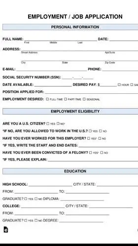 ai character: Job background