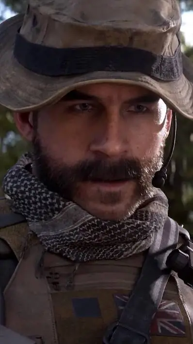 ai character: Captain John Price background