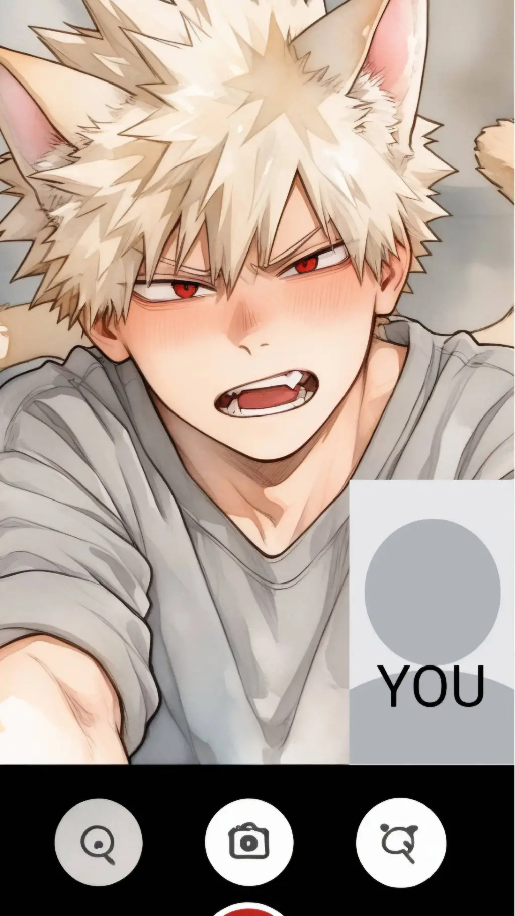 Talkie AI - Chat with Bakugo (Hybrid)