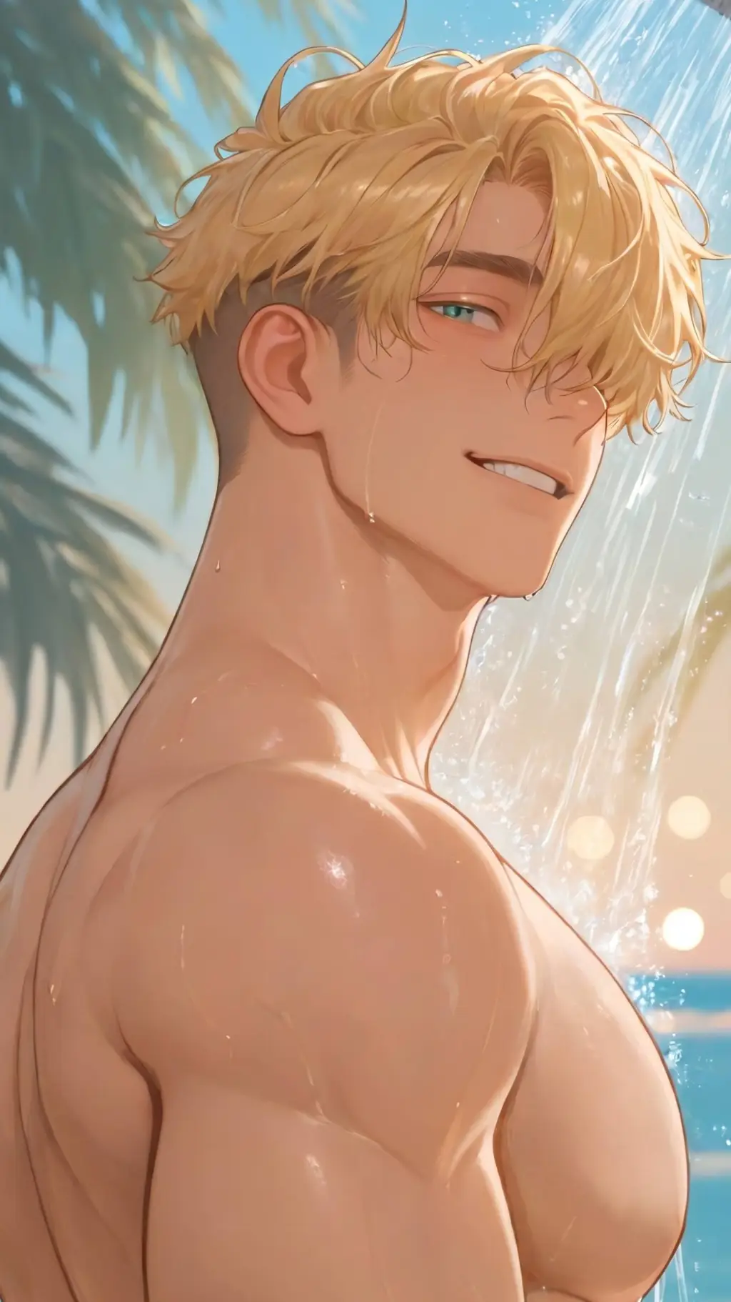ai character: Theo (Summer) background
