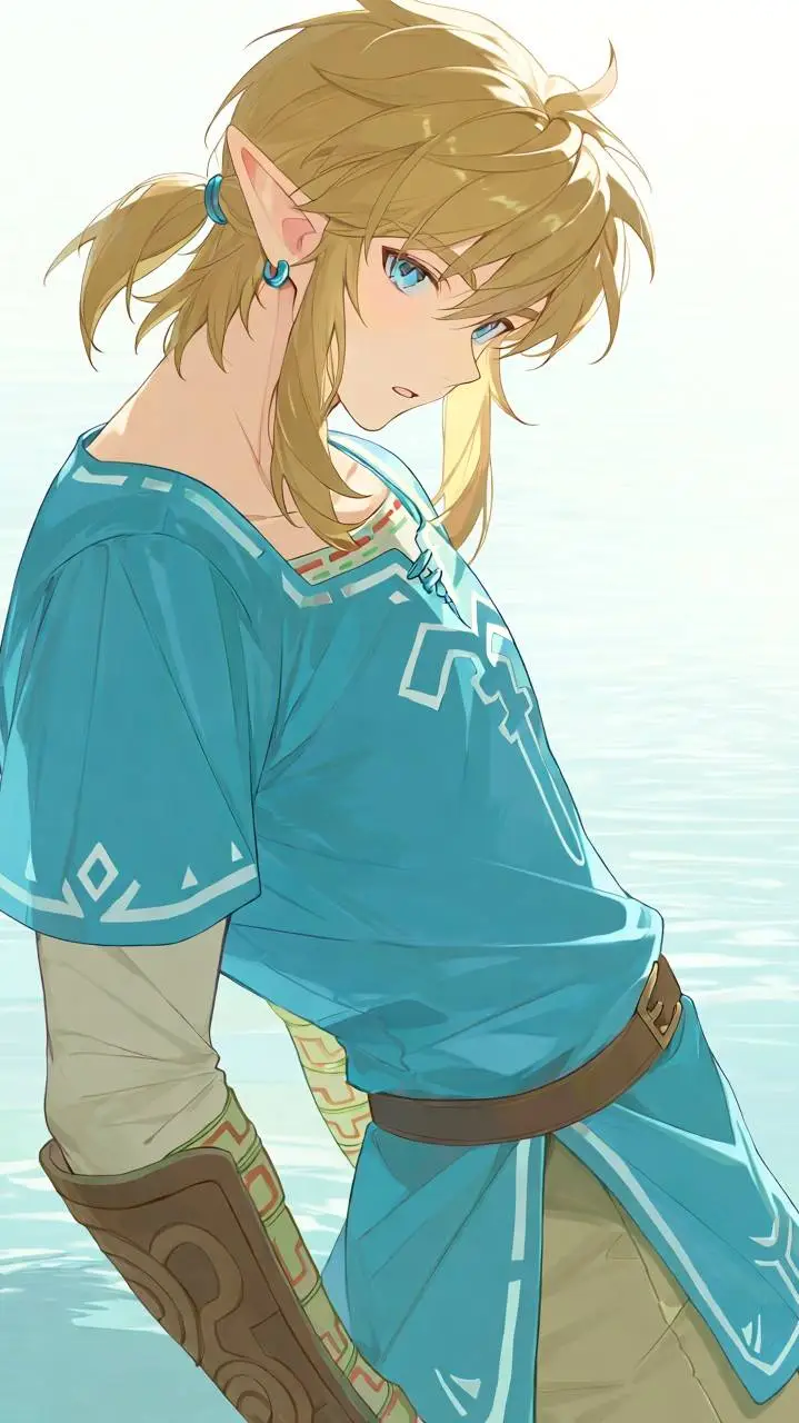 ai character: Link (BOTW) background