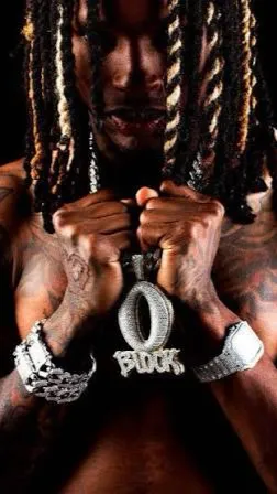 ai character: King Von  background