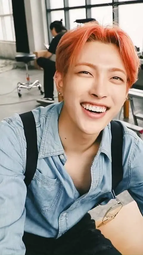 ai character: Hongjoong  background