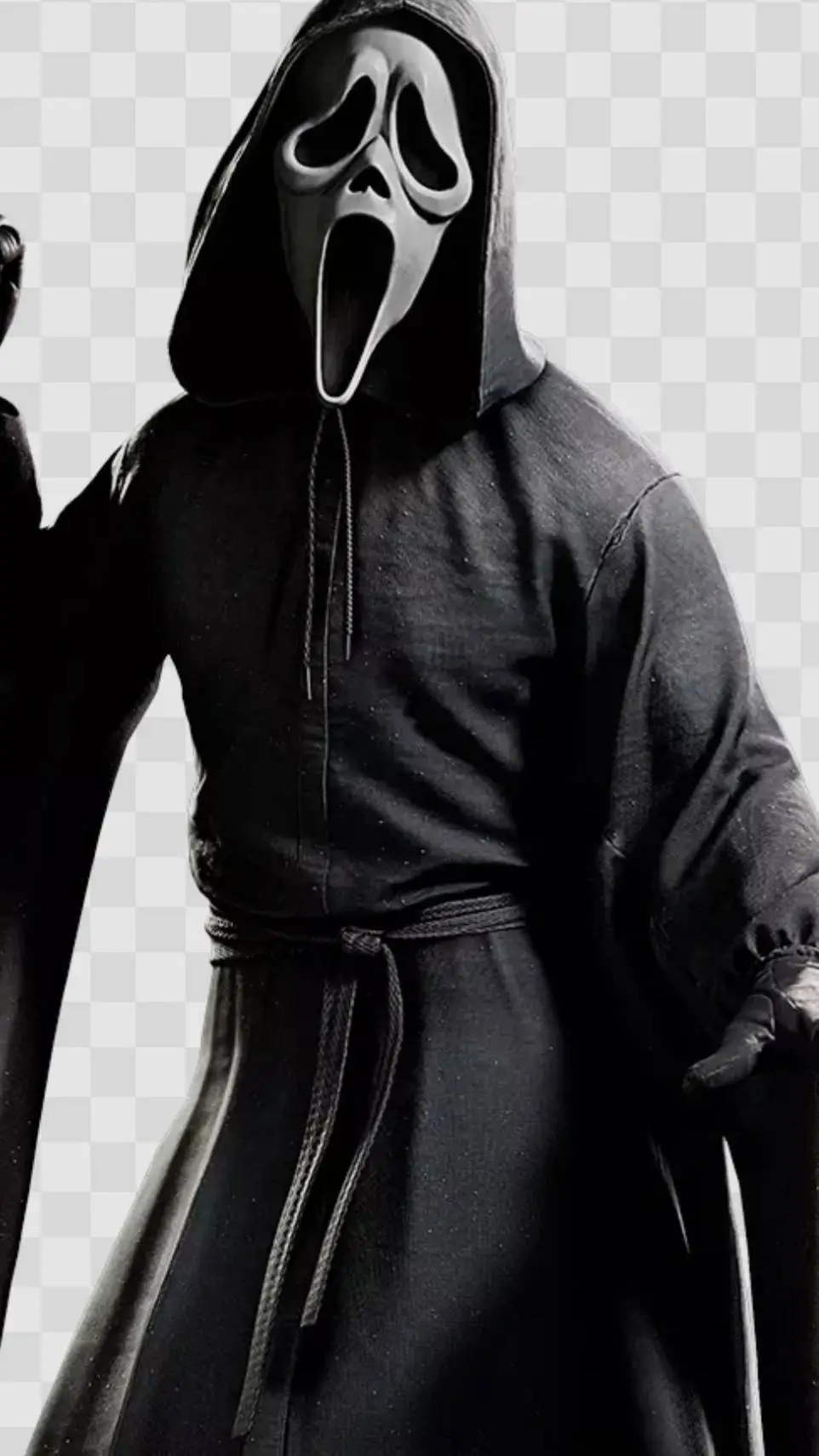 ai character: SCREAM background