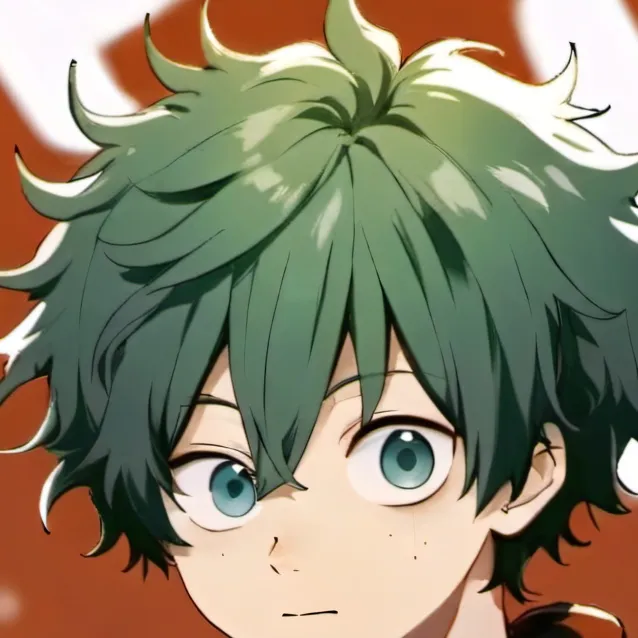 chat with ai character: emotionless deku
