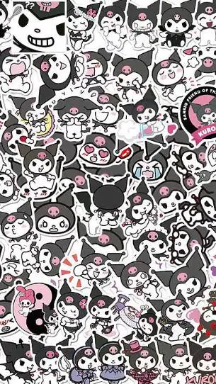 ai character: evil kuromi background