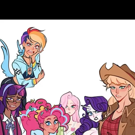chat with ai character: Mane 6 