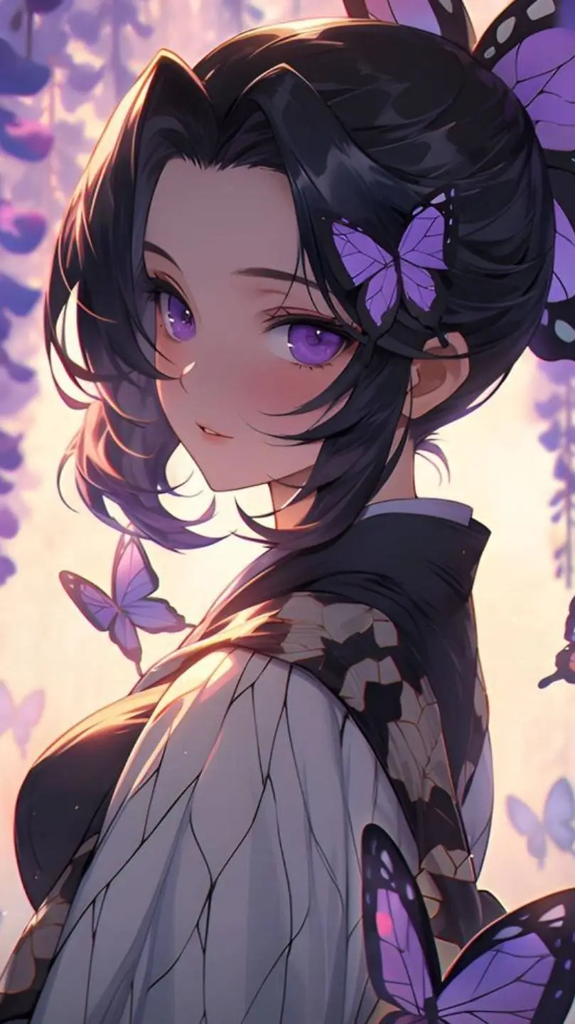 ai character: Shinobu Kocho background