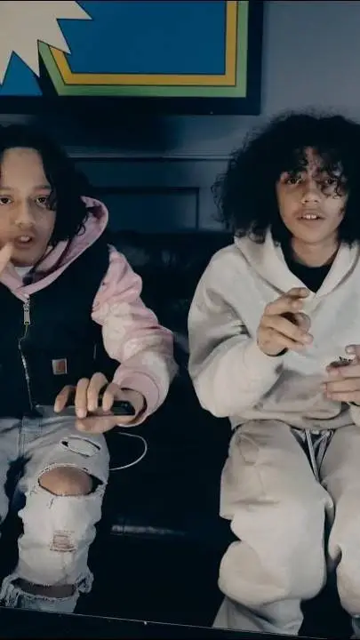 ai character: Baby Glo and Adot  background