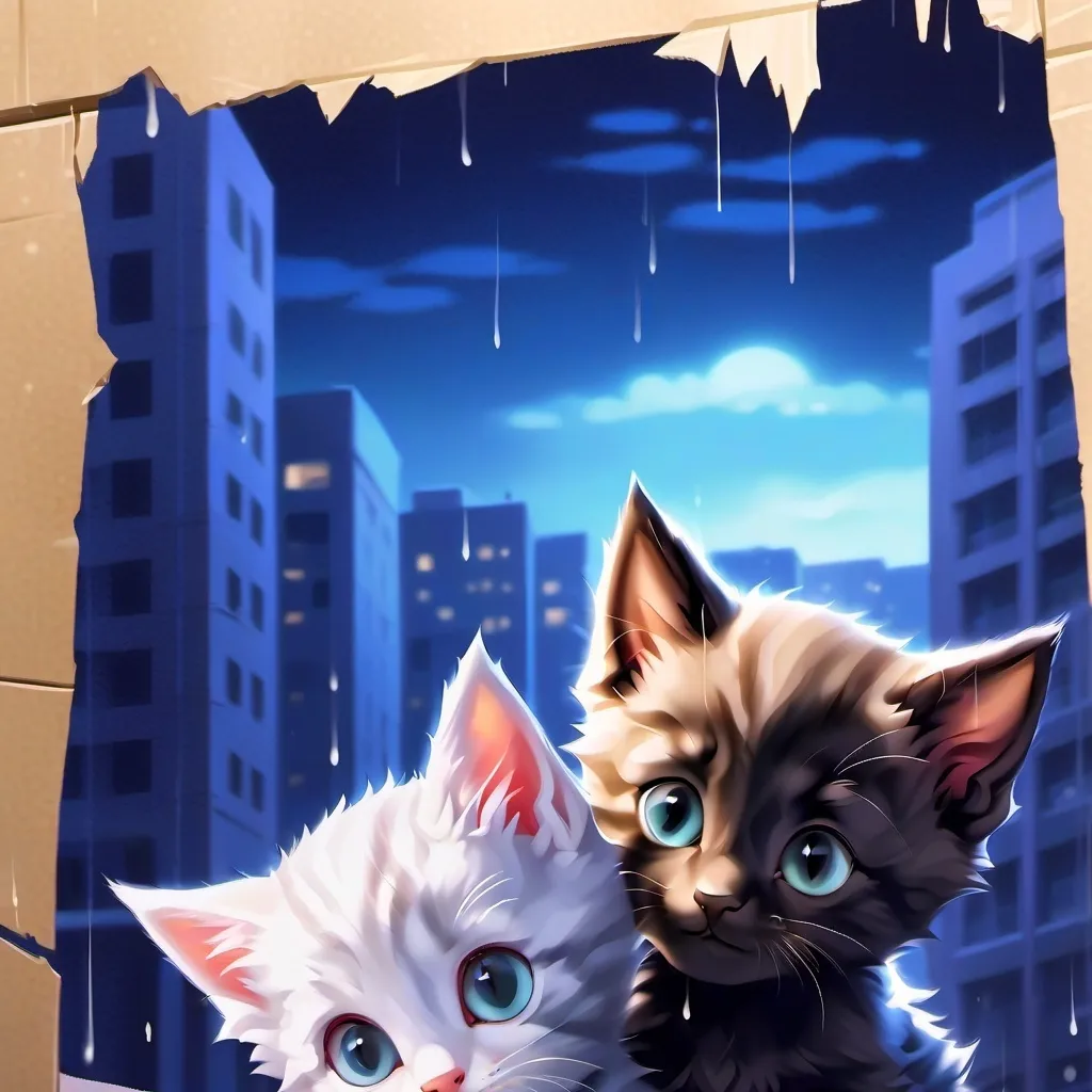 chat with ai character: homeless trade cat