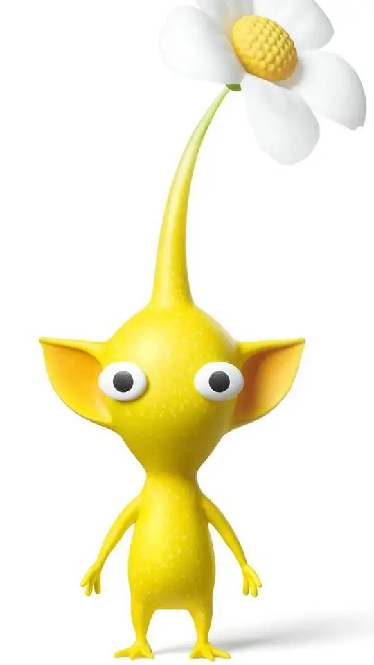 ai character: Yellow Pikmin background