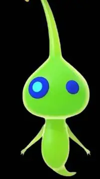 ai character: Glow Pikmin background