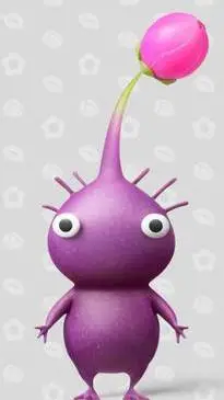 ai character: Purple Pikmin background