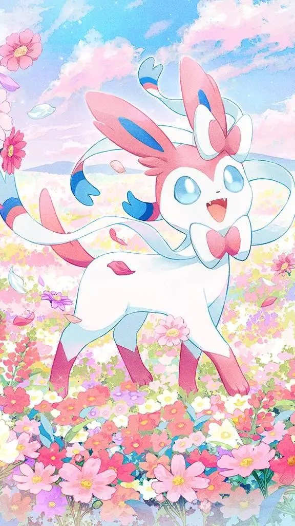 ai character: Sylveon background